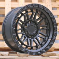 R17x9  6X139.7  ET  0  110.1  H972D  Black Matt (BM)  For 4X4  (Z5)  (FUEL Style)