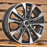 R21x8.5  5X150  ET  45  110.1  H869F  Black Polished (MB)  For TOYOT  (K7)  (HYBRID FORGED)