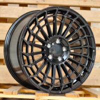 R19x8.5  5X112  ET  36  66.6  H3140F  Black (BL)  For MER  (K7)  (HYBRID FORGED Rear+Front)