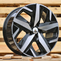 R18x8  5X112  ET  45  57.1  FBX236  Black Polished (MB)  For VW  (Z5)  (HYBRID FORGED)