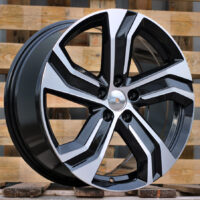 R19x8  5X108  ET  42.5  63.3  Y0143  Black Polished (MB)  For VOLVO  (M)