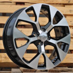 R17x6.5  4X100  ET  40  60.1  L1667  Black Polished (MB)  For RACIN  (P1+Z6)  ((AKC 80 Eur))