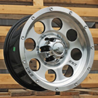 R16x8  6X114.3  ET  0  66.1  QC812  Black Polished (MB)  For 4X4  (K7)  ((AKC 65 Eur))