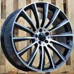 R16x7  5X112  ET  40  66.6  B1048  (XFA25)  Black Polished (MB)  For MER  (P2)