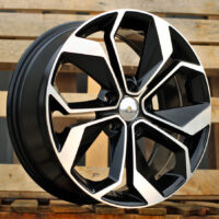R18x7.5  5X114.3  ET  40  66.1  B5168  Black Polished (MB)  For RENAU  (P)