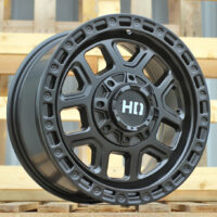R18x8  10X120/127  ET  30  71.5  BY1375A  Black Half Matt (BLHM)  For 4X4  (Z1)