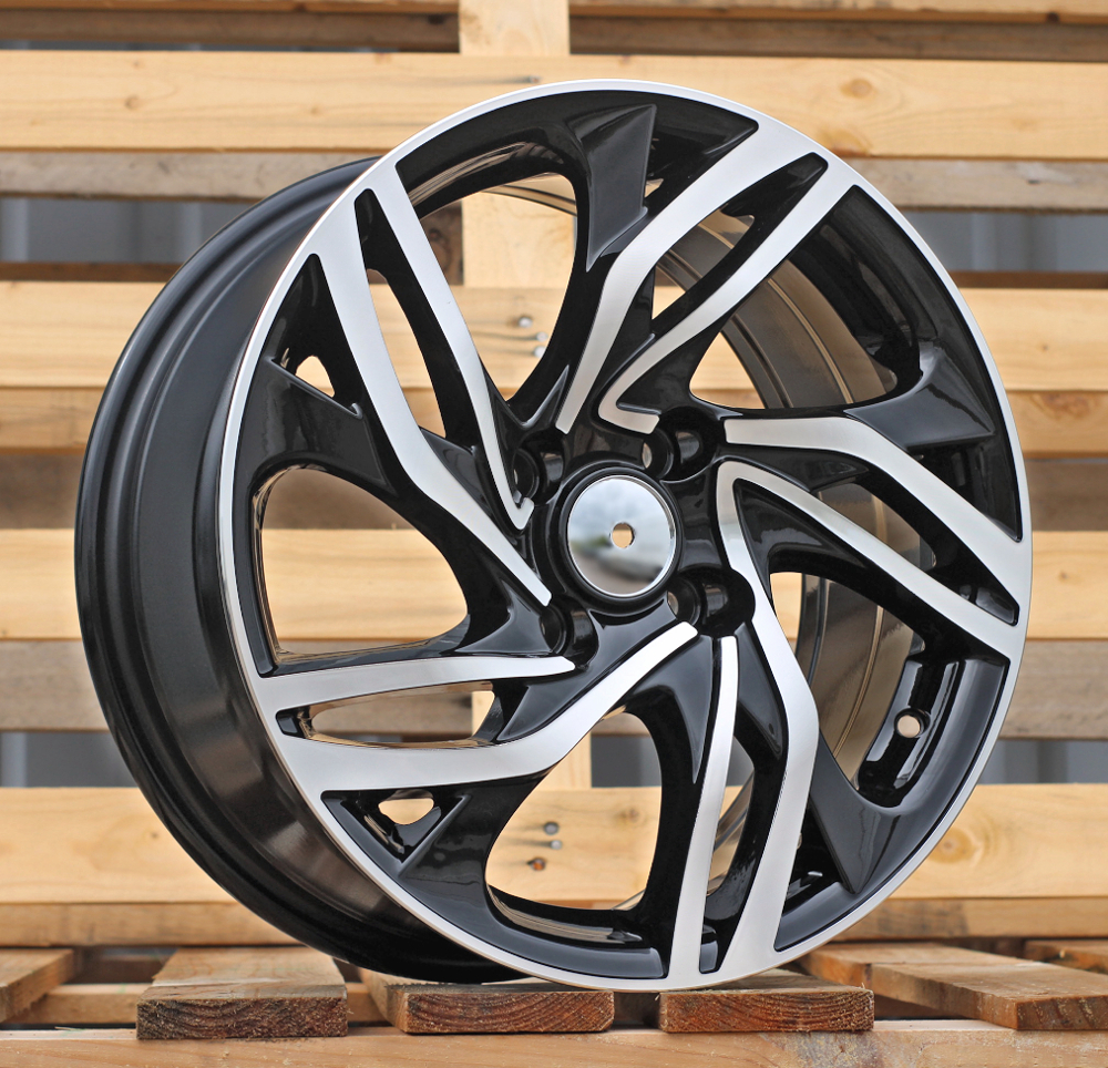 R16x7  4X108  ET  25  65.1  BK607  Black Polished (MB)  For CITRO  (P2+K2)