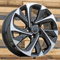R17x7  5X114.3  ET  50  60.1  XFE89  (BYD2010)  Black Polished (MB)  For TOYOT  (Z2+Z1)