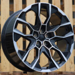 R22x9.5  5X112  ET  32  66.6  I5592  Black Polished (MB)  For BMW  (K8+Z7)  (NEW X7 (Rear+Front))