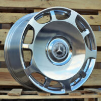 R20x8.5  5X112  ET  30  66.5  FBX007-20  Full Polished (FPL)  For MER  (K7)  (HYBRID FORGED Rear+Front)