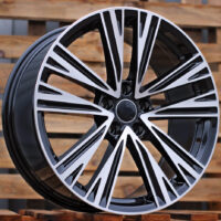 R20x9  5X112  ET  35  66.5  B1424  (FBX045)  Black Polished (MB)  For AUD  (Z5)  (HYBRID FORGED)