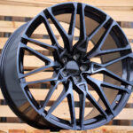 R21x11.5  5X120  ET  38  74.1  B5771  Black+Tinted Face (BLTF)  For BMW  (Z7)  (Rear+Front)
