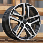 R16x7  4X108  ET  25  65.1  PG534  (BK5516)  Black Polished (MB)  For PEUG  (D5+P)
