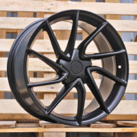 R19x8.5  5X114.3  ET  38  64.1  YS1285  Black Half Matt (BLHM)  For TESLA  (Z4)  (HYBRID FORGED Model 3)