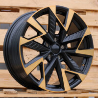 R19x8  5X112  ET  40  57.1  YF0443  Black Polished Half Matt Cooper (MBHMC)  For CUPRA  (P1+P2+K7)  (HYBRID FORGED)