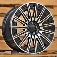 R20x9.5  5X112  ET  51  66.6  FLB005  Black Polished (MB)  For MER  (Z3)  (HYBRID FORGED (E-Class Br214)Front+Rear)