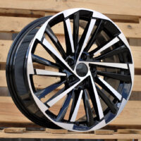 R19x8  5X112  ET  44  57.1  FBX261  Black Polished (MB)  For SKODA  (M)  (HYBRID FORGED)