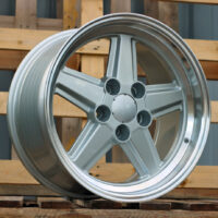R17x9  5X112  ET  24  66.6  FD5938  Silver+Polished Lip (SP)  For MER  (P)  (Rear+Front)