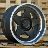 R18x9  6X114.3  ET  0  66.1  JT274  Black Matt (BM)  For 4X4  (K3)  (MB+MACHINE LIP)
