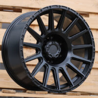 R18x9  6X139.7  ET  M12  106.1  FBX026  Black Half Matt (BLHM)  For 4X4  (P2)  (HYBRID FORGED)