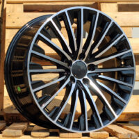 R20x9.5  5X112  ET  51  66.6  FBX132  Black Polished (MB)  For MER  (Z6)  (HYBRID FORGED Front+Rear)