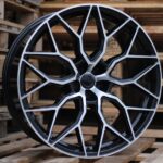 R23x10.5  5X112  ET  25  66.5  B1604  Black Polished (MB)  For RACIN  (Z4)  (STYLE VOSSEN)