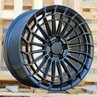 R19x8  5X112  ET  40  66.6  FBX162  (YF0359)  Black Half Matt (BLHM)  For MER  (Z5)  (HYBRID FORGED Rear+Front)