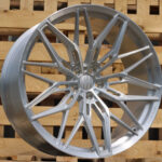 R21x9.5  5X112  ET  25  66.6  HXF02  Brush Silver (BS)  For HAXER  (K3)  (FORGED  (NEW Model))