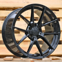 R19x9.5  5X112  ET  37  66.6  B1416  (FBX124)  Black (BL)  For BMW  (P2+Z7)  (HYBRID FORGED Rear+Front)