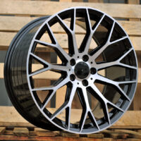 R19x8.5  5X112  ET  40  66.6  YS1180  (FBX151)  Black Polished (MB)  For MER  (K3+Z5)  (HYBRID FORGED)