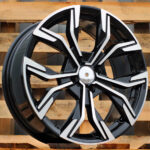R15x6.5  4X100  ET  37  60.1  B5920  Black Polished (MB)  For RENAU  (R+P2)