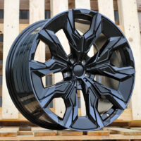 R21x10  5X112  ET  46  66.6  A5915  (YF5716)  Black+Tinted Face (BLTF)  For BMW  (Z7)  (HYBRID FORGED New 5 Series VIII / i5 (G60/G61/G68) Rear+Front)