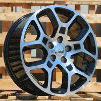 R17x7  5X110  ET  40  65.1  TL0460  Black Polished (MB)  For JEEP  (P1)  (JEEP/FIAT 500X)