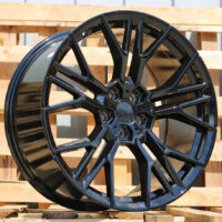 R20x9.5  5X112  ET  38  66.6  I0405  Black (BL)  For BMW  (K8+Z5)  (Rear+Front)