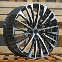 R21x8  5X114.3  ET  40  60.1  Y1118  Black Polished (MB)  For LEX  (Z4)  (New RX AL30 HYBRID FORGED (Bolt 14x1.5 conus))