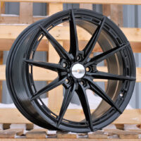 R18x8  5X120  ET  40  72.6  FBX414  Black Half Matt (BLHM)  For RACIN  (P2)  (HYBRID FORGED)