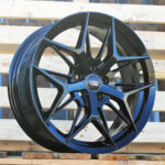 R17x7  5X100  ET  40  57.1  FBX114  Black (BL)  For RACIN  (M)  ((AKC 80 Eur)HYBRID FORGED)