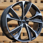 R16x7  5X100  ET  35  57.1  B1566  (FBX008)  Black Polished (MB)  For AUD  (Z5)  (HYBRID FORGED)