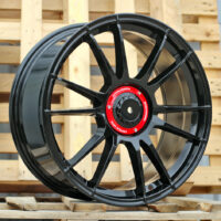 R19x8.5  10X100/114.3  ET  42  73.1  F9713  Black (BL)  For RACIN  (K8)  (HYBRID FORGED OZ Style)