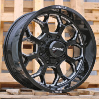 R20x10  8X180  ET  M19  125.2  B1960  Black (BL)  For 4X4  (Z1)  (Milling)