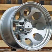 R16x10  6X139.7  ET  M44  110.1  BY997  Machined Silver (MS)  For 4X4  (Z1)