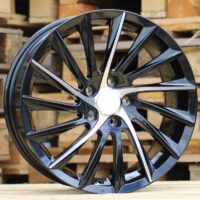 R17x7.5  5X110  ET  41  65.1  E467  (LU356)  Black Polished (MB)  For ALFA  (P1)