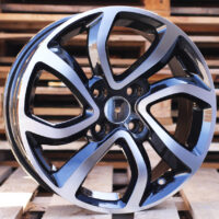 R16x6.5  4X108  ET  26  65.1  A417  Black Polished (MB)  For CITRO  (P)