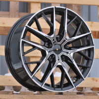 R19x8  5X112  ET  50  66.6  H5080  Black Polished (MB)  For BMW  (P1)  (BMW 1(F40)/ 2(F44))