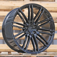 R21x10  5X112  ET  19  66.6  B1026  (D1041)  Full Black (FB)  For BMW  (K7)  (Rear+Front)