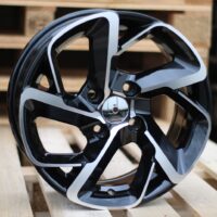 R15x6.5  4X108  ET  25  65.1  B5714  Black Polished (MB)  For CITRO  (R+L2)