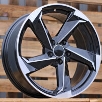 R17x7.5  5X112  ET  35  66.5  B5185  Black Polished (MB)  For AUD  (P)