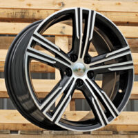 R18x8  5X108  ET  45  63.3  FE184  Black Polished (MB)  For VOLVO  (P1+P)
