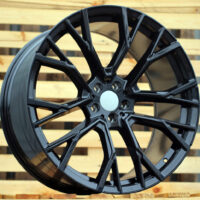 R22x9.5  5X112  ET  37  66.6  B5769  Black (BL)  For BMW  (K4)  (HYBRID FORGED Rear+Front)