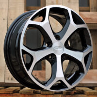 R15x6.5  4X108  ET  47.5  63.4  BK386  Black Polished (MB)  For FORD  (P)
